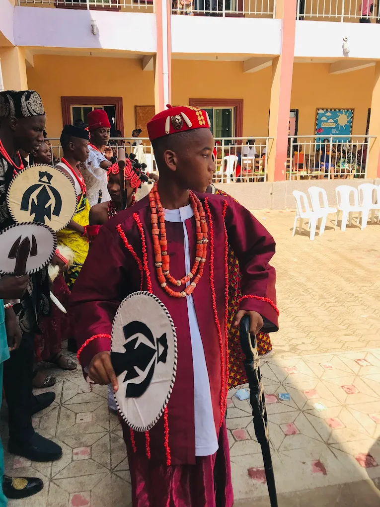 MaryVincent Excellent School pulpils and students during cultural Day Celebration