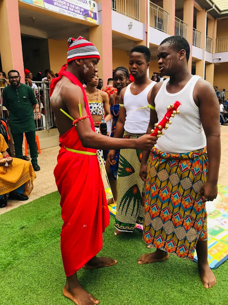 MaryVincent Excellent School pulpils and students during cultural Day Celebration